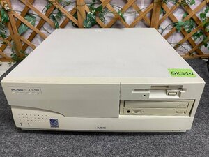 【送140サイズ】NEC　PC-9821Xa200　MMXPen-200MHz/MEM31.6MB/HDD欠 FDDよりDOS起動OK/CD-ROM NG/型番ラベル欠