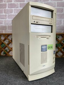 【送140サイズ】NEC　PC9821V233M7D2　MMXPen-233/MEM63.6MB/HDD欠 FDDよりDOS起動OK/CD-ROM OK/インストールFD付き