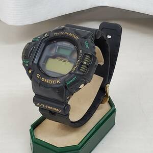 0205-249■不動品 CASIO カシオ G-SHOCK TWIN SENSOR SHOCK RESISTANT DW-6700 20BAR クオーツ メンズ腕時計 動作未確認 ジャンク 