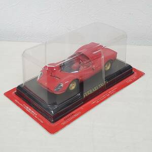 0208-204■アシェット フェラーリコレクション FERRARI 330 P4 赤 1/43 ミニカー 車 パーツ未確認 現状品