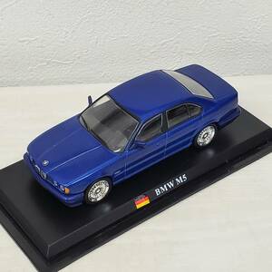 0208-266■デルプラド BMW M5 ブルー 1/43 世界の名車 コレクション ミニカー 模型 パーツ未確認 現状品