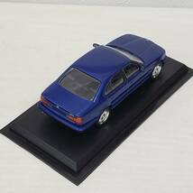0208-266■デルプラド BMW M5 ブルー 1/43 世界の名車 コレクション ミニカー 模型 パーツ未確認 現状品_画像6