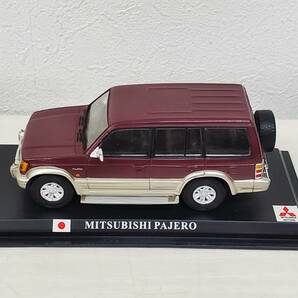 0208-267■デルプラド 1/43 MITSUBISHI パジェロ PAJERO 世界の名車 コレクション ミニカー 模型 パーツ未確認 現状品の画像2