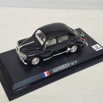 0208-271■デルプラド RENAULT ルノー 4CV 黒 1/43 世界の名車 コレクション ミニカー 模型 パーツ未確認 現状品_画像1