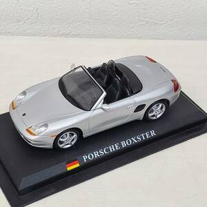 0208-288■ポルシェ PORSCHE BOXSTER シルバー デルプラド 1/43 世界の名車 コレクション ミニカー 模型 パーツ未確認 現状品