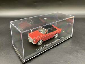 0207-23■アシェット 国産名車コレクション トヨタ パブリカ コンバーチブル (1964) 1/43 Toyota Publica Convertible ミニカー 模型