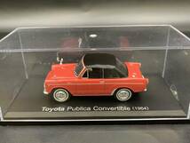 0207-23■アシェット 国産名車コレクション トヨタ パブリカ コンバーチブル (1964) 1/43 Toyota Publica Convertible ミニカー 模型_画像2