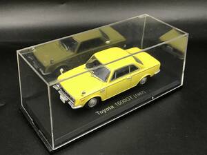 0208-07■アシェット 国産名車コレクション トヨタ 1600 GT (1967) 1/43 Toyota 1600GT ミニカー 模型