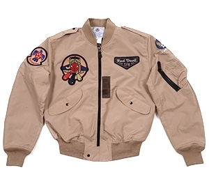 tedo man /La2 flight jacket / beige /S/tl2-170/ef association /kaminali motors /ma-1