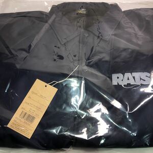 RATS コーチジャケット 24'SPJ-0101 サイズ　L NAVY×SILVER GRAY