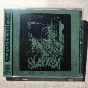 【未開封】BLEMISH - 示威と実践の記録 Demo + Live Tracks【CD】グラインド デスメタル ゴアグラインド death grind gore