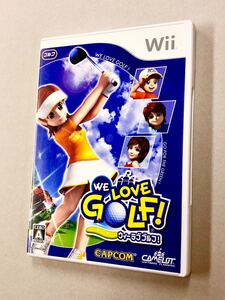 即決!チラシ付!Wii「ウィーラブゴルフ!」送料込!