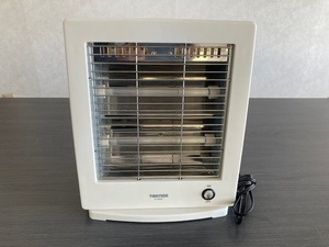 小型電気ヒーター　電気ストーブ　TEKNOS ES-K600　サーモスタット140度　中古品