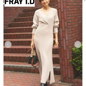 FRAY I.D フレイアイディー ラッピングニットワンピース