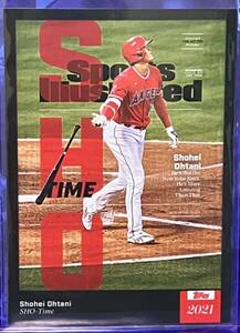 大谷翔平 Shohei Ohtani 2021 Topps x Sports Illustrated Cover Collection #69 SHO-TIME