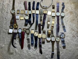 すべて　SEIKO セイコー 腕時計 QUARTZ クォーツ アナログ　ゴールド系　31点　約2kg
