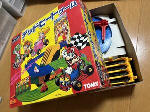 スーパーマリオカート　デッドヒートゲーム　任天堂　トミー 平成　昭和レトロ 希少　欠品あり　難あり　ジャンク品