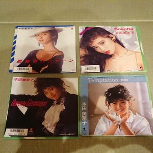 【値下げ】極美品！ 本田美奈子 レコード 4枚セット
