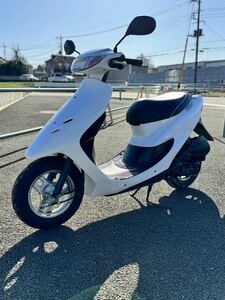 ホンダ ライブディオ AF34 実働 書類付き 新品パーツ多数 DIO livedio 白 6941km HONDA スクーター 50cc 原付 軽整備済み