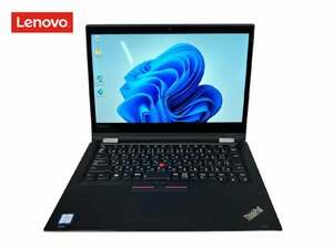 Lenovo ThinkPad X370 Yoga Core i7 メモリ16GB SSD512GB 13.3インチ Webカメラ Wifi タッチパネル Office付 Windows11 中古