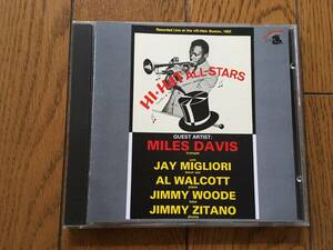 マイルス・デイヴィスの1955年の貴重LIVE盤！ MILES DAVIS&JAY MIGLIORI＋AL WALCOTT TRIO ※レスター・ヤングやセロニアス・モンクの曲も