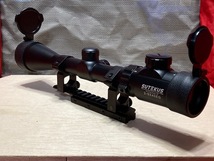 SUTEKUS ライフルスコープ ３－９X40EG アンシュッツ用マウント付き_画像2