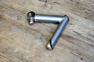 HANDLEBAR STEM/ handlebar stem /s red /k il / Kuromori /110mm/25.4φ/ silver / Vintage / road bike / piste /CINELLI/NITTO