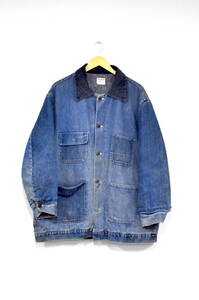 80s/TODD UNIFORM/DENIM COVERALL/トッドユニフォーム/USA製/ビンテージ/デニムジャケット/コート/カバーオール/コーデュロイ/LEE/LEVIS