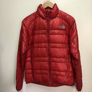 ★1円スタート THE NORTH FACE ザ ノースフェイス ダウンジャケット ＮＤ18954 ライトヒートジャケット　サミットシリーズ　赤