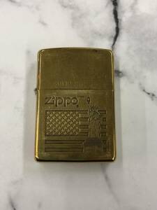 ★ZIPPO ジッポー SOLID BRASS ソリッドブラス 自由の女神 1994年製