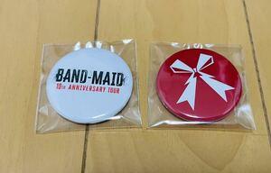 BAND-MAID 缶バッジ 2点(未開封品)