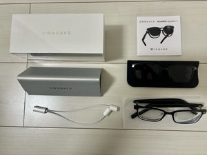 OWNDAYS オンデーズ　HUAWEI Eyewere2 ファーウェイ アイウェア2 スマートグラス　ブルートゥースメガネ　おまけサングラス