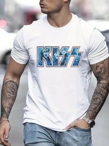 新品未使用品！KISS　ROCK　Tシャツ　XL