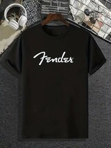 新品未使用　FENDER Tシャツ（ブラック）_画像1