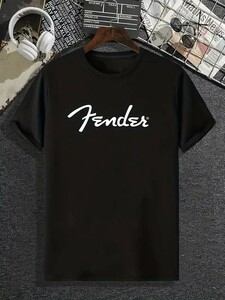 新品未使用　FENDER Tシャツ（ブラック）