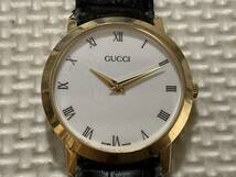 GUCCI グッチ 2200M メンズ腕時計 クォーツ_画像2