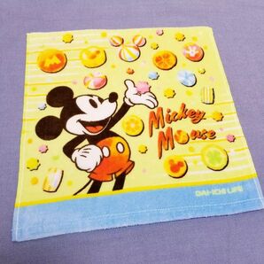 ハンドタオル ディズニー ミッキーマウス 新品未使用 タオルハンカチ