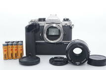 【美品】ニコン Nikon FM2/T チタン + MD-12 + Ai NIKKOR 50mm F2 ≪電池付≫　　#3136R9588G0434_画像1