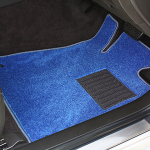 フロア マット デラックス タイプ ビクトリー・ブルー トヨタ ハイエース コミューター H16/08- 14・15人乗/ワイド/GL