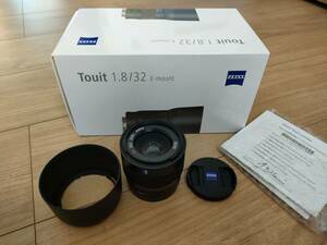 Carl ZEISS Touit 1.8/32 ソニー E用 APS-C用 カールツァイス　バージョン2.0