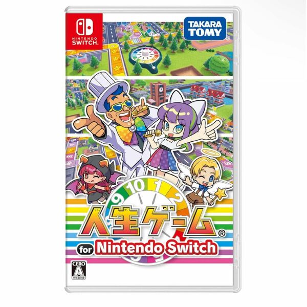  【ほぼ未使用】タカラトミー人生ゲーム for Nintendo Switch 