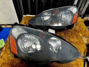 インテグラ TYPE R DC５ 前期型 HID 純正ヘッドライト左右セット