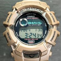 CASIO カシオ G-SHOCK ジーショック G-2310 腕時計 タフソーラー デジタル カレンダー 多機能 メタルベルト ステンレススチール ラウンド_画像3