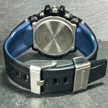 美品 CASIO カシオ G-SHOCK ジーショック G-STEEL ジースチール GST-B100XA-1A 腕時計 Bluetooth モバイルリンク タフソーラー デジタル_画像7