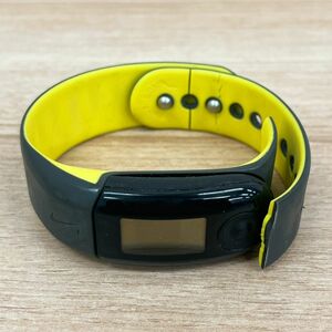 Nike+ ナイキプラス Sportband スポーツバンド グレー イエロー シリコンバンド 活動量測定デバイス 現状品