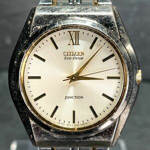 CITIZEN シチズン JUNCTION ジャンクション Eco-Drive エコドライブ E030-K14897 メンズ 腕時計 アナログ 3針 ソーラー コンビカラー