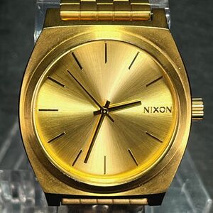 NIXON ニクソン TIMETELLER タイムテラー A045511-00IP MINIMAL ミニマル 18L メンズ 腕時計 アナログ クオーツ 3針 オールゴールド