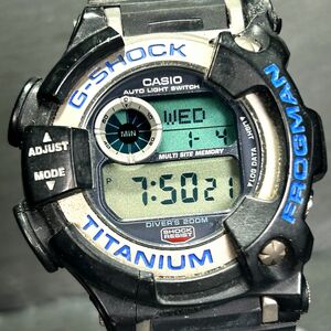 CASIO カシオ G-SHOCK ジーショック FROGMAN フロッグマン DW-9900-1D 腕時計 クオーツ デジタル 多機能 チタニウム 防水 ラバー メンズ