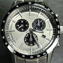 美品 CITIZEN COLLECTION シチズン コレクション BL5594-59H 腕時計 ソーラー アナログ クロノグラフ ステンレススチール 動作確認済み_画像3