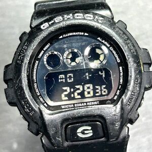 海外モデル CASIO カシオ G-SHOCK ジーショック DW-6900NB-1 クラッシャーモデル 腕時計 クオーツ デジタル 多機能 新品電池交換済み